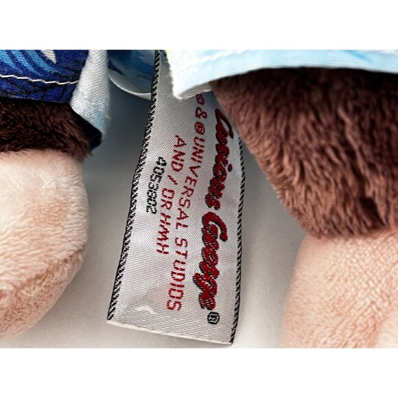 🏖️ Gund Curious George Monkey Plush Stuffed Toy Universal Studios Swim Beach - Picture 6 of 9